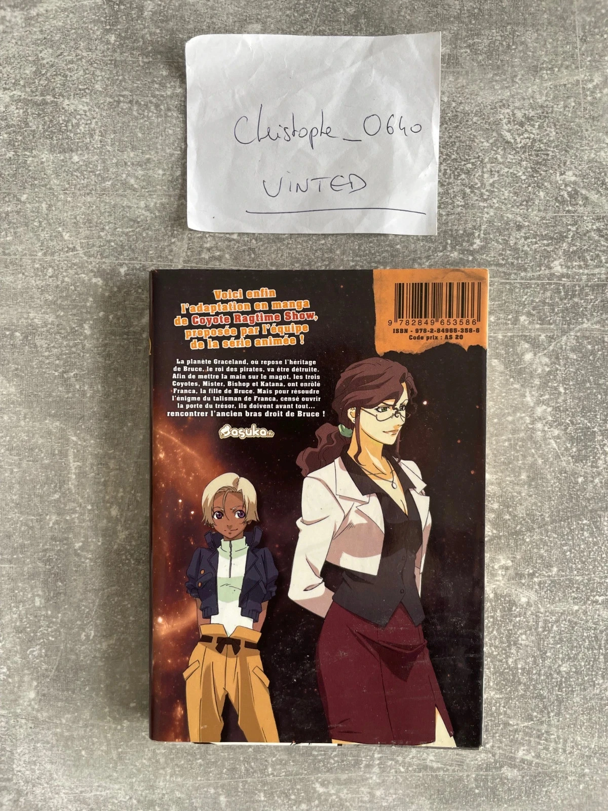 Coyote Ragtime manga volume 2 French version. – photo 2